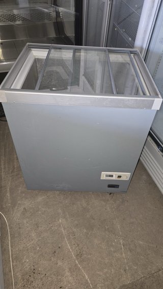 Arcón Congelador Puertas Cristal