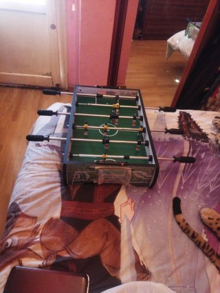Futbolín de mesa