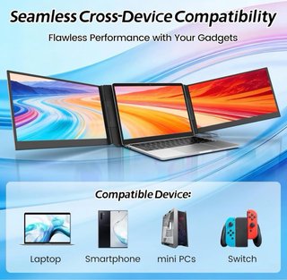 Monitor Portátil Teamgee 15.6 FHD Delgado