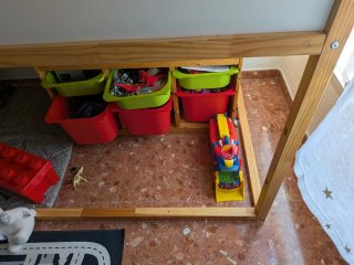 Cama infantil IKEA KURA + Dosel