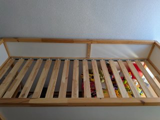 Cama infantil IKEA KURA + Dosel