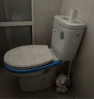 Lavabo y taza de baño