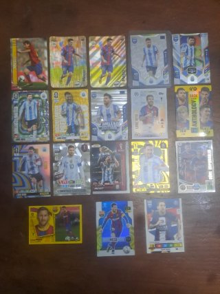 Cromos de fútbol Messi