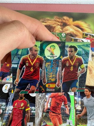 Cromos Mundial 2014 y 2018