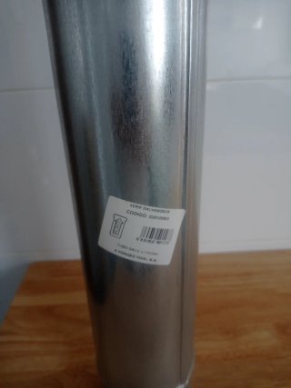 Tubo Estufa Acero Galvanizado Ø 110 mm