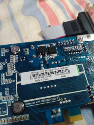 Tarjeta Gráfica Nvidia HDMI PCI Express 512