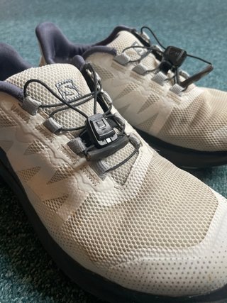Salomon HyPulse GoreTex Mujer Beige/Gris