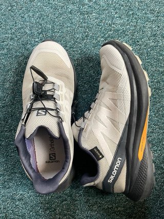 Salomon HyPulse GoreTex Mujer Beige/Gris