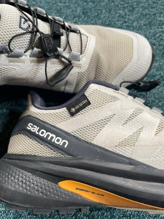Salomon HyPulse GoreTex Mujer Beige/Gris