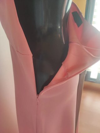Vestido largo Zara Talla L