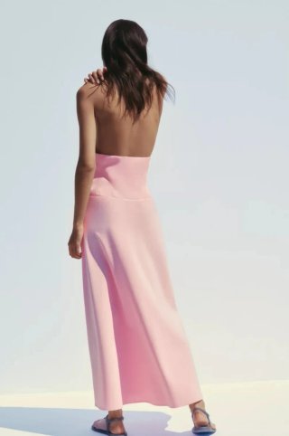 Vestido largo Zara Talla L