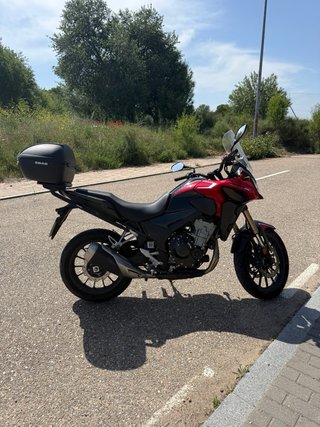 Honda 500X Adventure Negra/Roja
