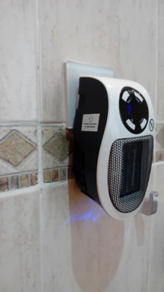 Calefactor cerámico para baño