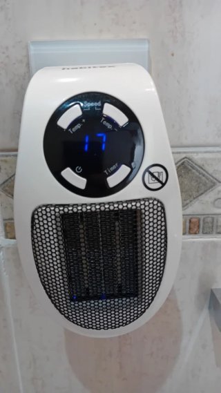 Calefactor cerámico para baño