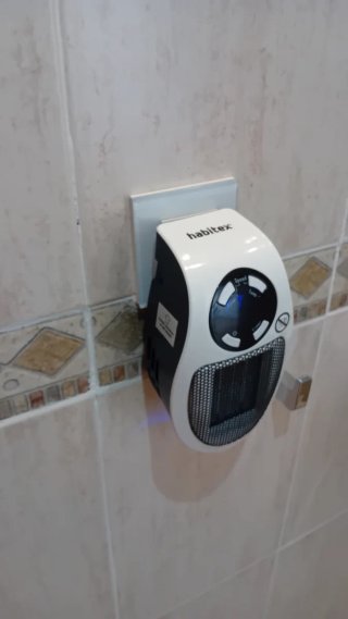 Calefactor cerámico para baño