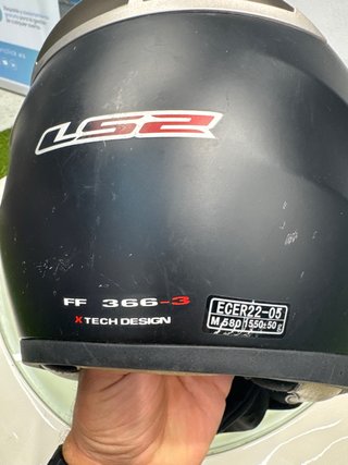 Casco LS2 Lagarto Single Negro