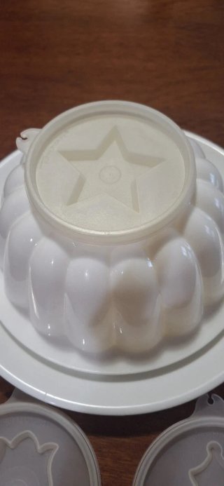 Stampo Budino Tupperware Stella e Formine