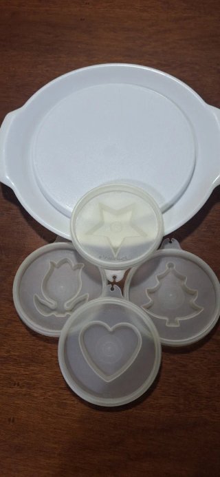 Stampo Budino Tupperware Stella e Formine