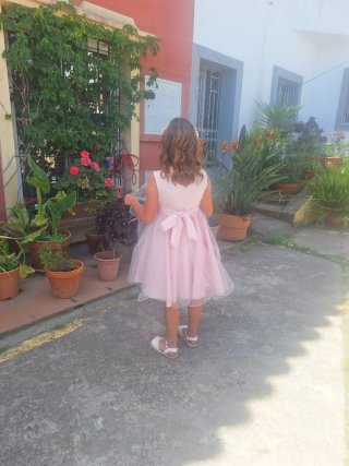 Vestido de ceremonia para niña