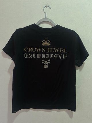 Mastermind Japan Camiseta Crown Jewel Calavera
