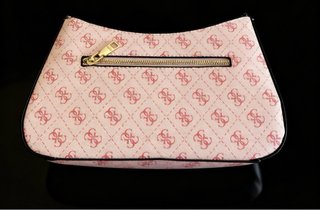 Bolso Guess Rosa y Dorado