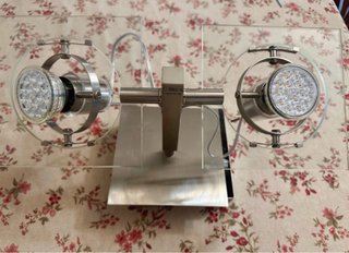 Lámpara de techo IKEA metal y cristal