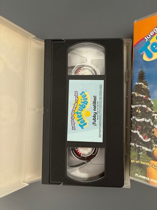 4 Cintas VHS Teletubbies (Español)