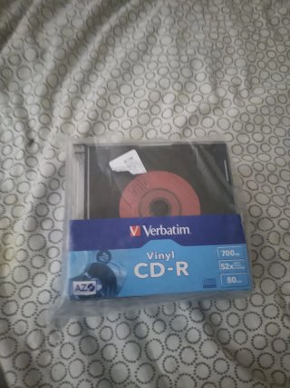 Pack 10 CDs Verbatim Vinyl CD-R