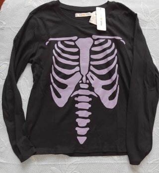Pijama Esqueleto Talla M Algodón