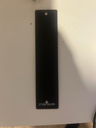 Stone Island Pantalón Negro Cargo