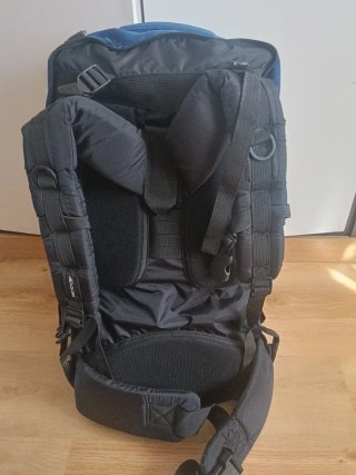 Mochila de viaje 70L azul