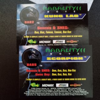 Carte Mortal Kombat II