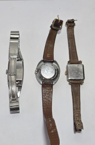 Lotto di 3 orologi Vintage donna da revisionare