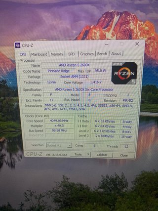 Ryzen 5 2600x + placa base b450m pro+16gb ram ddr4