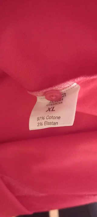 Camicia rossa in cotone