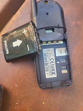 Teléfono Móvil Philips MoviStar Antiguo