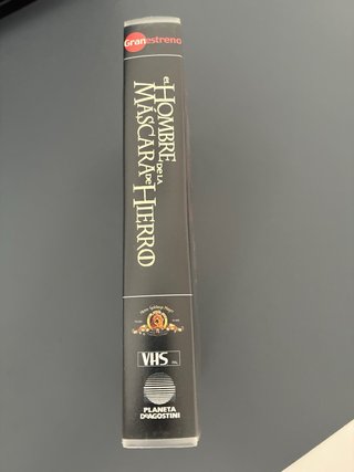 Cinta VHS El Hombre de la Máscara de Hierro