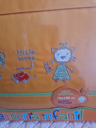 Sábana Cuna 70x140 cm Infantil