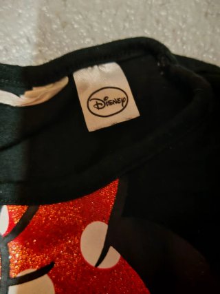 Maglietta bimba Minnie Mouse nera