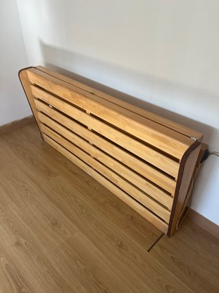 Sofá cama de madera