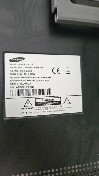 Samsung TV 40 UE40B7020WW