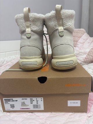 Botas Merrell Mujer Beige/Blanco