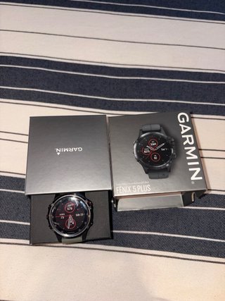 Garmin Fenix 5 Plus Sapphire Negro/Verde