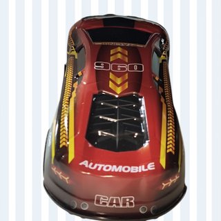 Coche radiocontrol rojo y negro