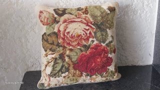 Almofada decorativa floral