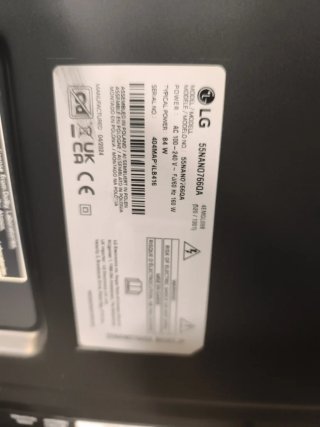 *Despiece tv LG 55NANO766QA