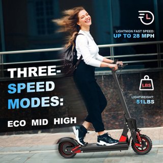 Patinete Eléctrico C1 Plegable Doble Frenado