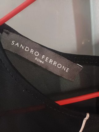 Vestido negro Sandro Ferrone