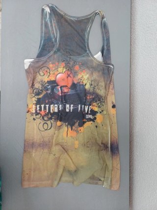 Camiseta sin mangas GENESY corazón