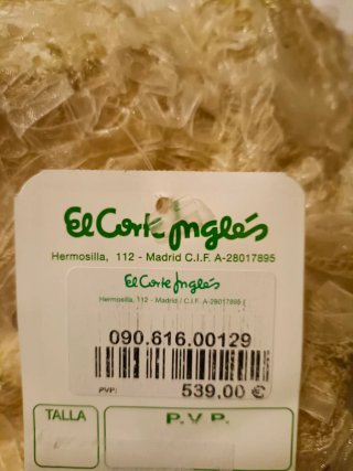 Traje de Novia El Corte Inglés Talla 42-44